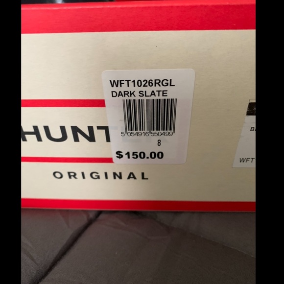 Slate Grey Hunter Boots - Picture 4 of 4